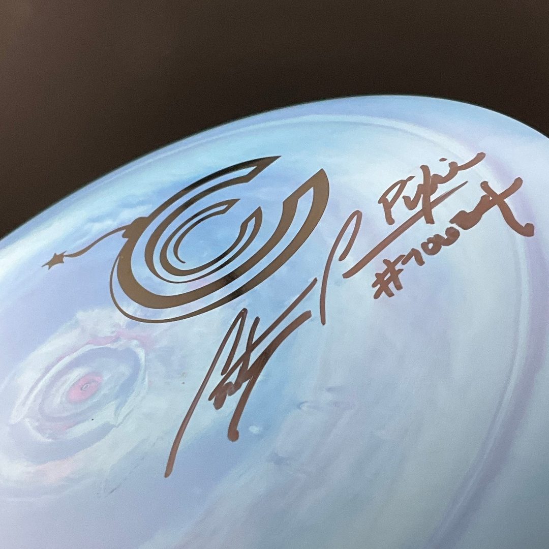 ESP Swirl Heat *Signed* - Courtney Cannon Mini Bomb Stamp Discraft