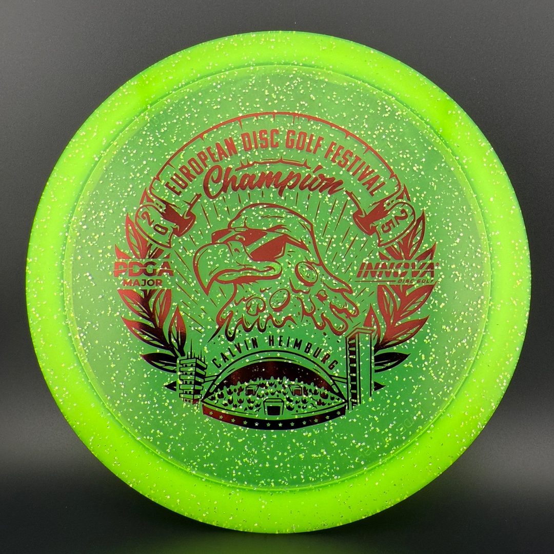 Metal Flake Champion Eagle - Calvin Heimburg 2025 EU Festival Champion Innova