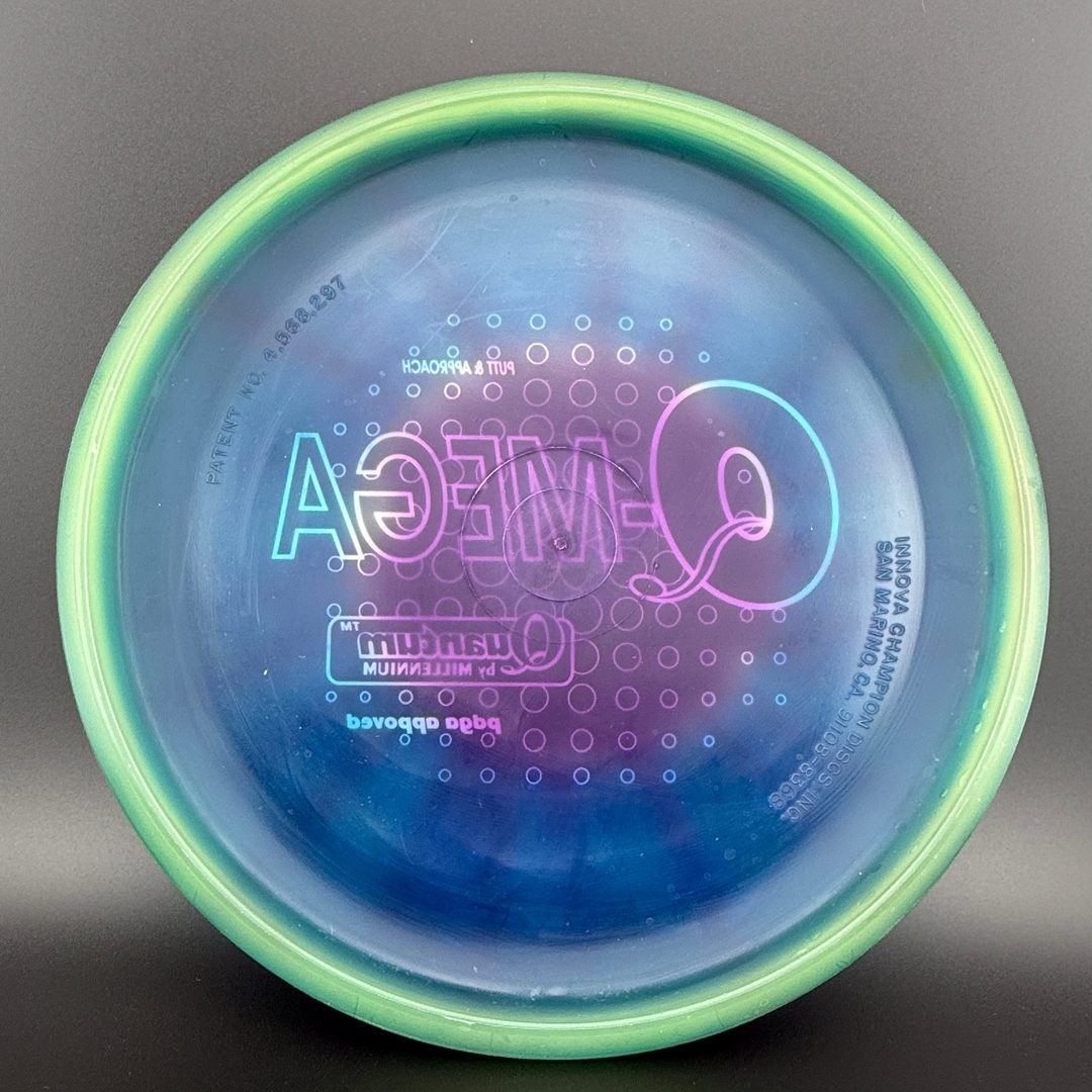 Quantum Omega - Gummy Older Run Innova Patent #'s - Dyed Millennium