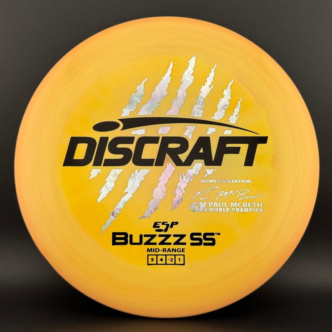 ESP Swirl Buzzz SS - Paul McBeth 6x Claws - Worlds 2026