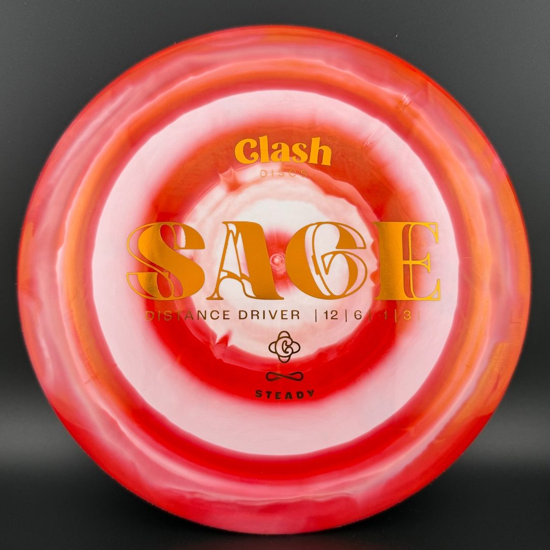 Steady Ring Sage - First Run Clash Discs