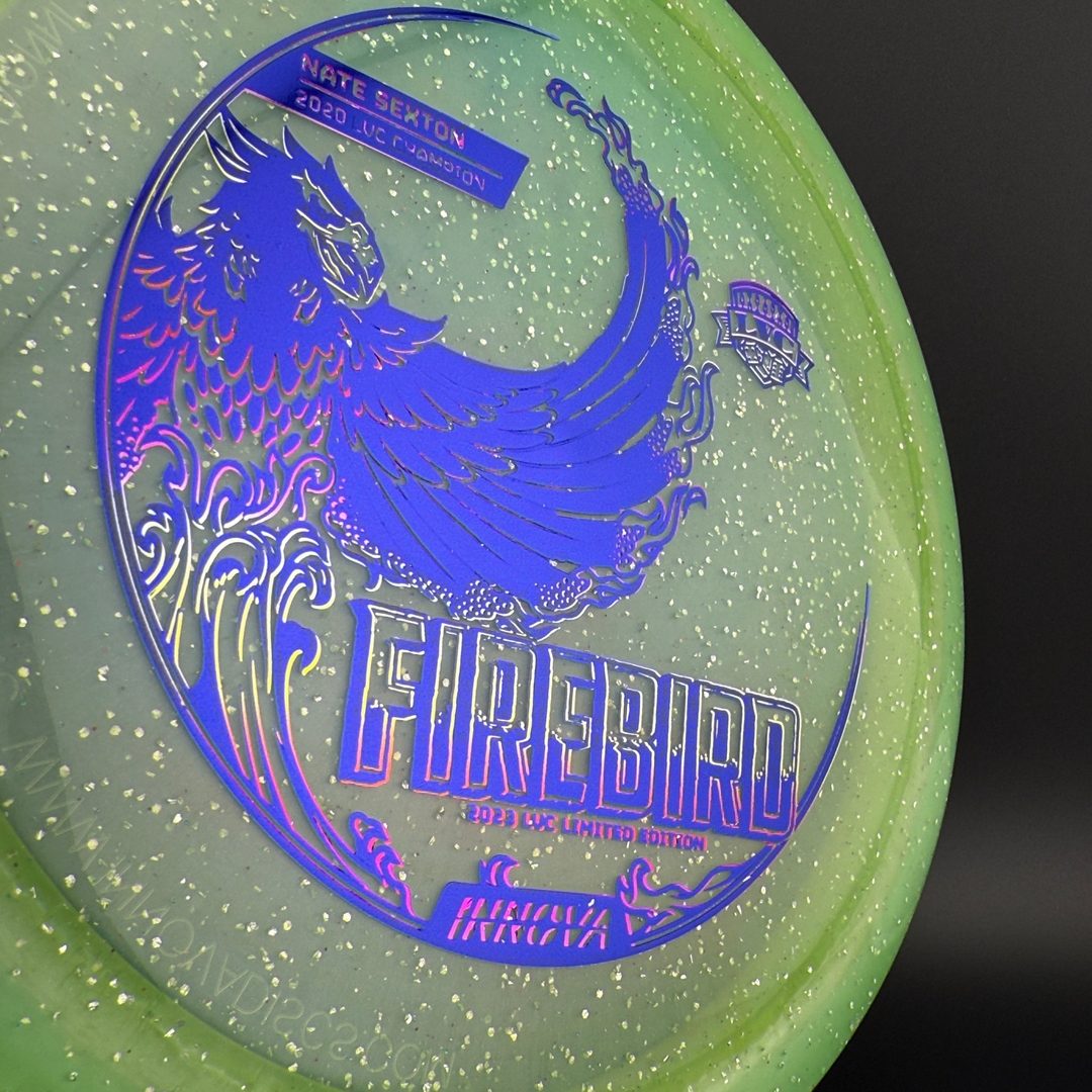 Metal Flake Pearl Champion Firebird - Double Stamp 2023 LVC Nate Sexton Innova