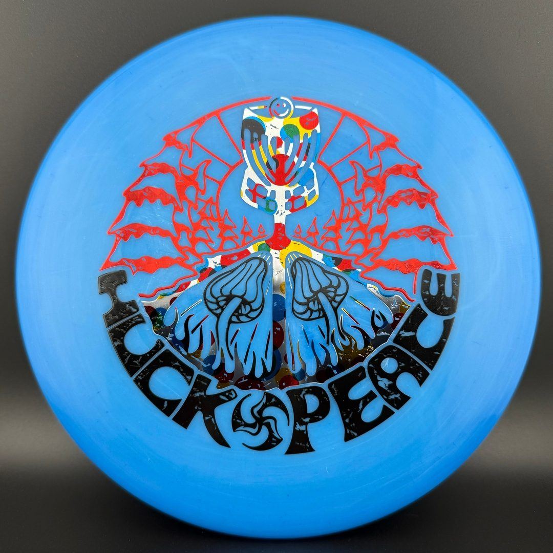 Soft Neo Spore - Huk Lab Peace Triple Foil Stamp Discmania