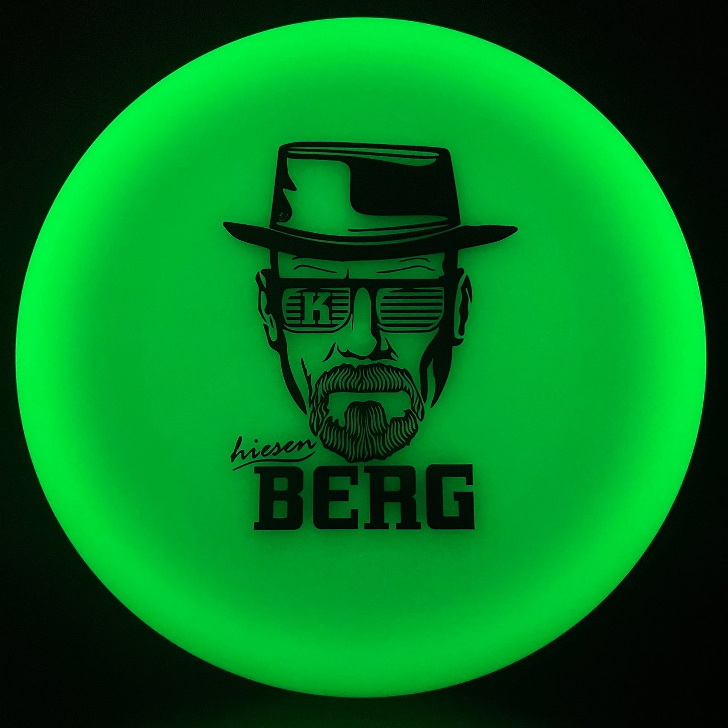 K1 Glow Berg - "HiesenBERG" - Limited Edition Stamp Kastaplast