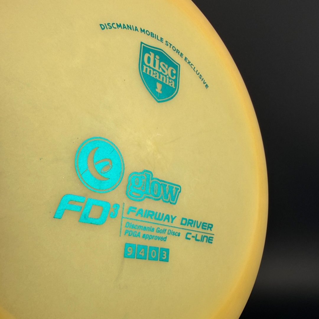 Glow C-Line FD3 - Mobile Store Run - Innova Made *Colten Stash* Discmania