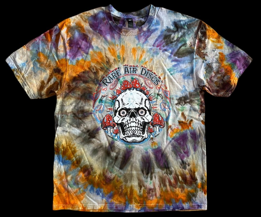 Crushin' Amanitas Tie-Dye Shirt - Produced by Thunder Shout Rare Air Discs