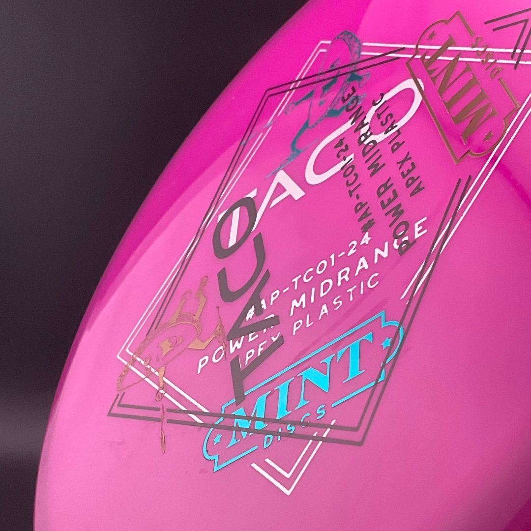 Apex Taco - 2024 First Run - Double Stamp MINT Discs