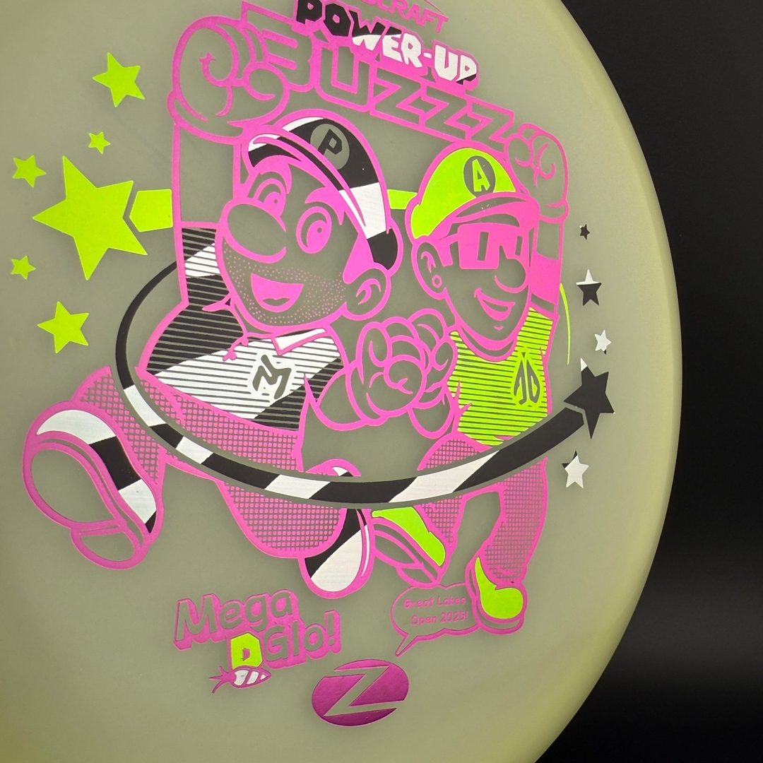 Mega Glo Buzzz - Power-Up - Paul McBeth & Anthony Barela Collab Discraft