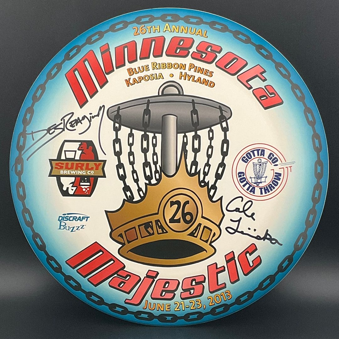 ESP Super Color Buzzz *Signed* - 2013 Minnesota Majestic - Des and Cale! Discraft