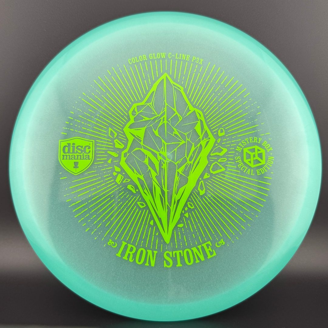 Color Glow C-Line P3X - First Run "Iron Stone" MB 23 Discmania