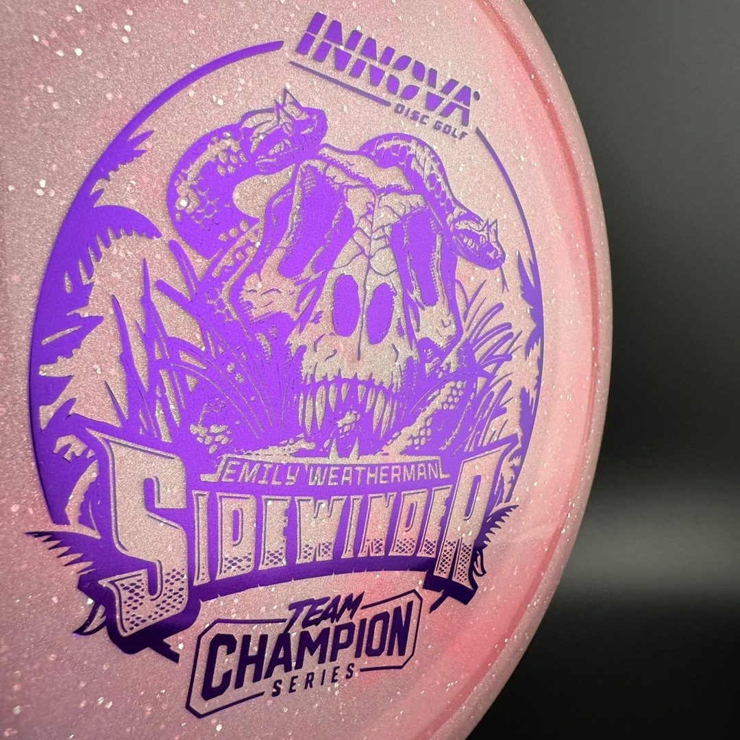 MoonDust Champion Sidewinder - Emily Weatherman 2024 Team Innova