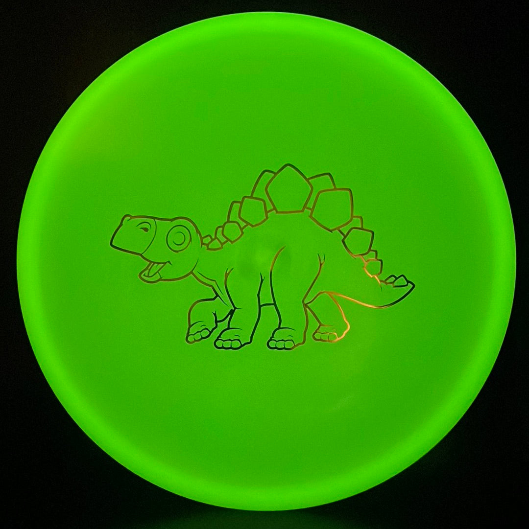 Stegosaurus Egg Shell - Glow Dino Discs