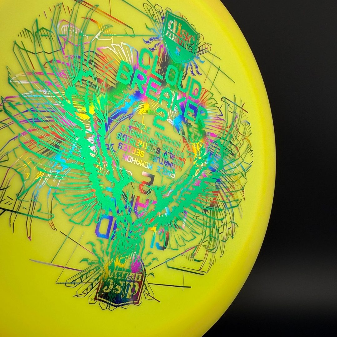 Swirly S-Line DD3 - Cloud Breaker 2 Multi-Stamp X-Out - Eagle McMahon Sig Discmania