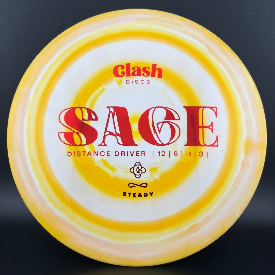 Steady Ring Sage - First Run Clash Discs