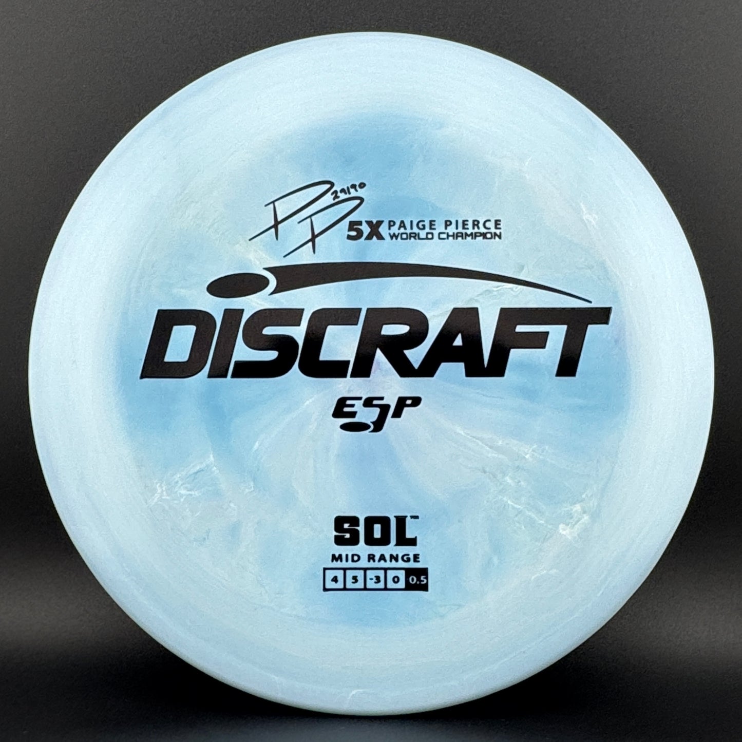 Swirly ESP Sol - Paige Pierce 5X World Champ