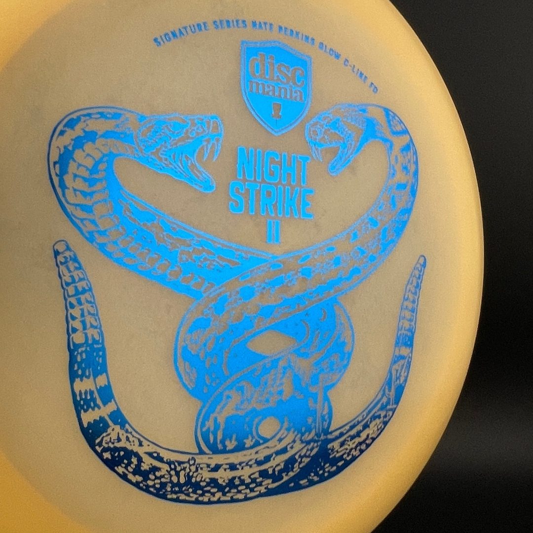 Color Glow C-line FD - Night Strike 2 - Innova Made *Warehouse Stash* Discmania