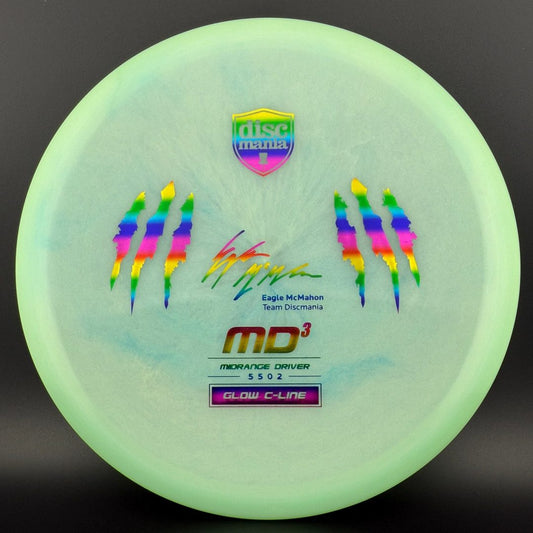 Color Glow C-Line MD3 Penned Eagle Claw - Rainbow *Colten Stash* Discmania