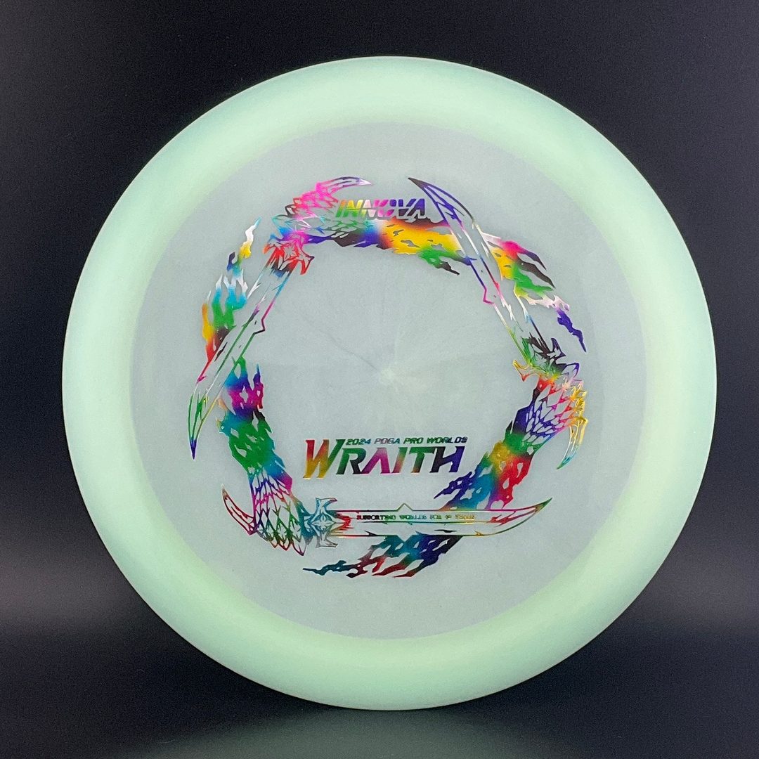 Color Glow Champion Wraith - 2024 PDGA Pro Worlds Innova