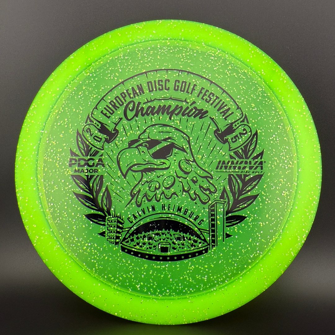 Metal Flake Champion Eagle - Calvin Heimburg 2025 EU Festival Champion Innova