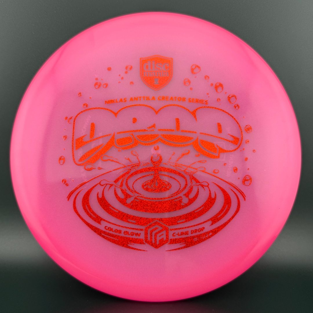 Color Glow C-Line Drop - Niklas Anttila Creator Series - Art by Manny Trujillo Discmania