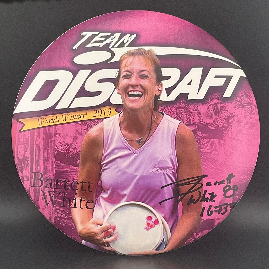 ESP SuperColor Buzzz *Signed* - 2013 Barrett White Worlds Winner Discraft