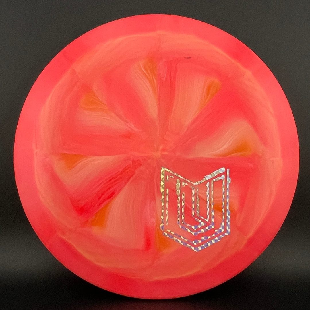 ESP Swirl Captain's Raptor - Mini Paul Ulibarri Stamp Discraft