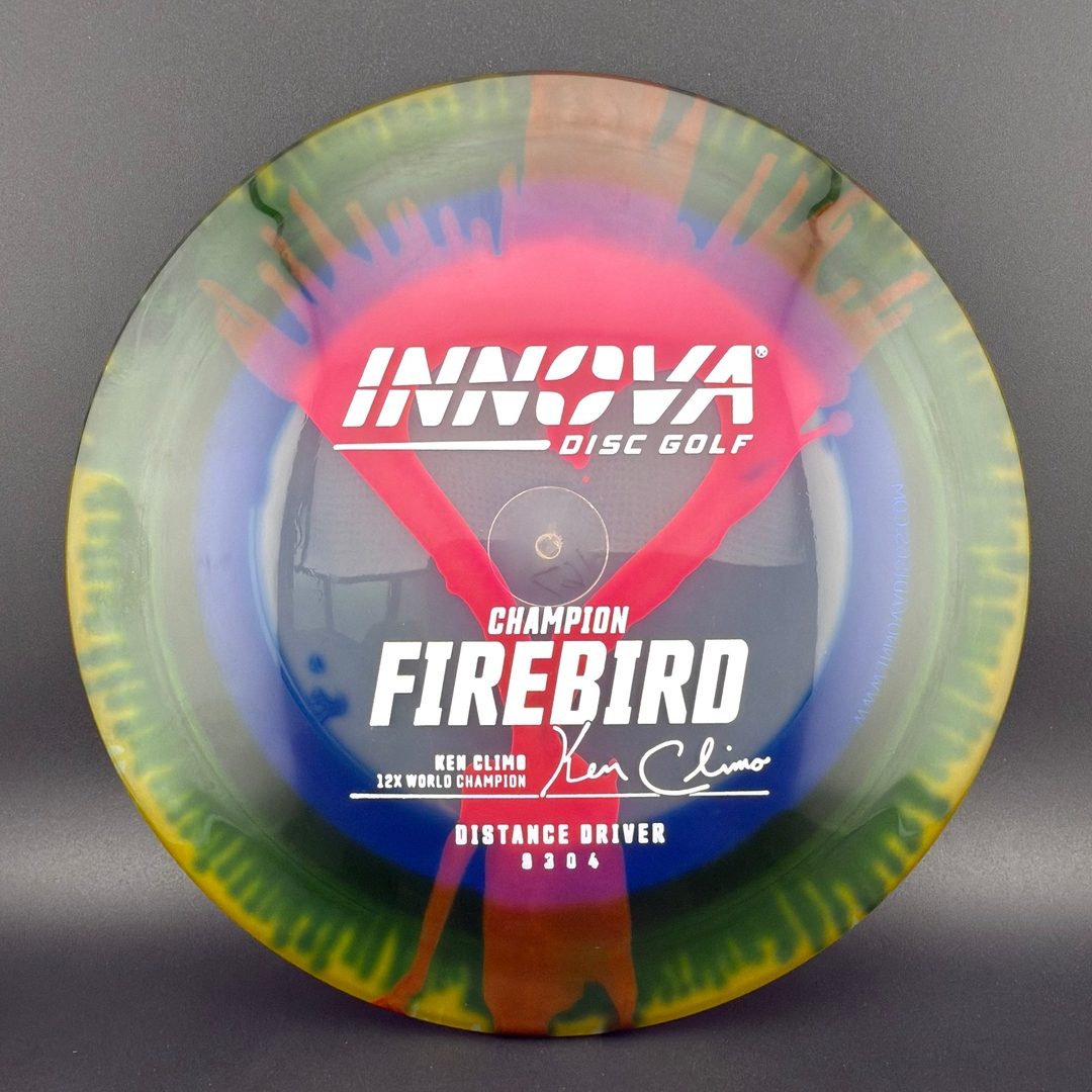 I-Dye Champion Firebird - Ken Climo 12x World Champ Innova