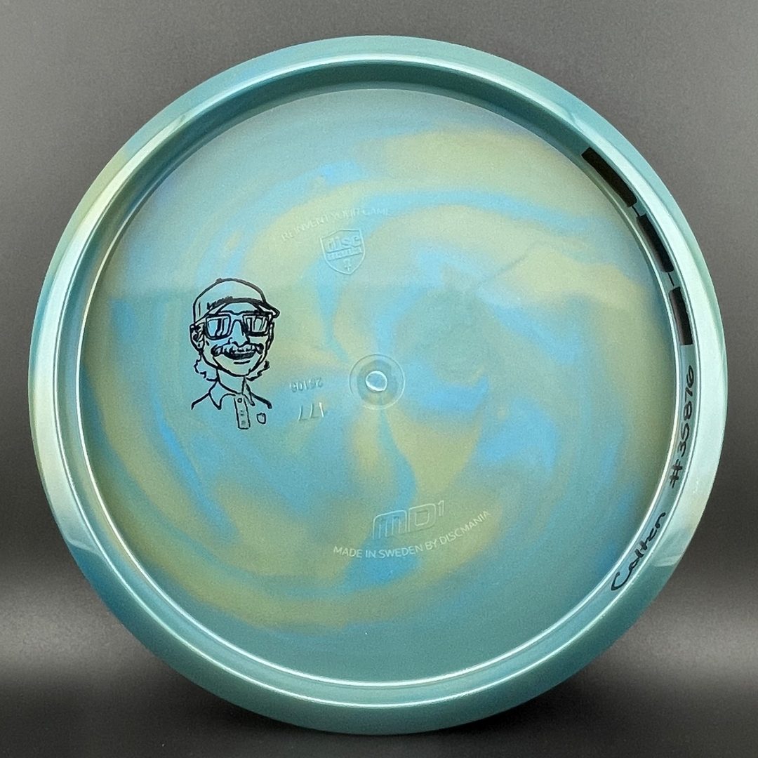 Glow Swirl S-Line MD1 - Discmania Challenge *Colten Stash Used* Discmania