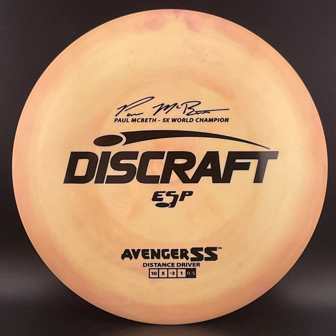 ESP Avenger SS - Paul McBeth 5X - 2021 Run Discraft
