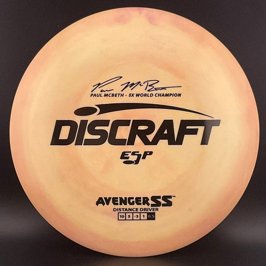 ESP Avenger SS - Paul McBeth 5X - 2021 Run Discraft