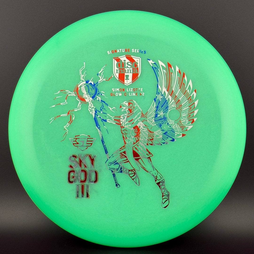 Color Glow C-Line P2 - Sky God 3 Lime *Colten Stash* Discmania