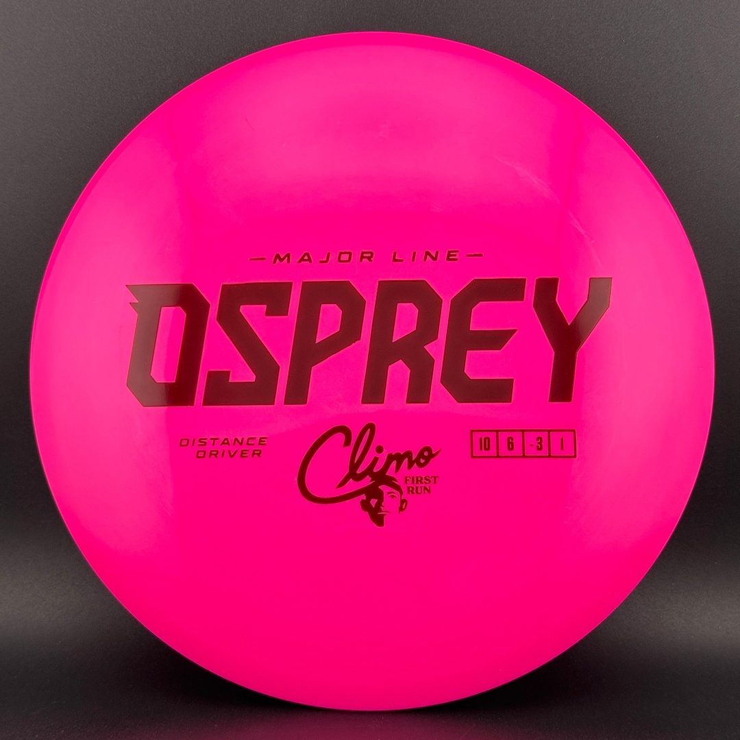 Major Line Osprey - First Run Climo Disc Golf