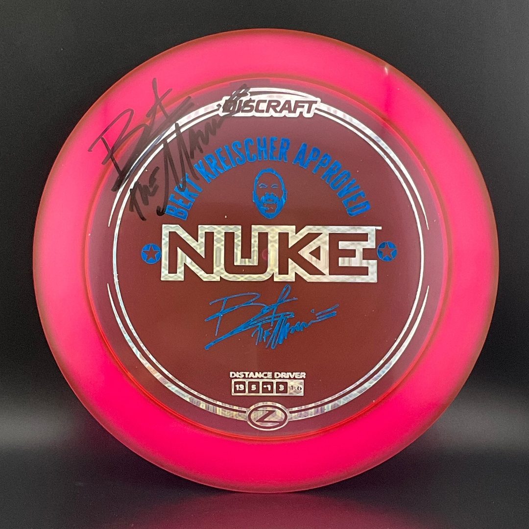 Z Nuke *Signed* - Bert Kreischer Approved Discraft