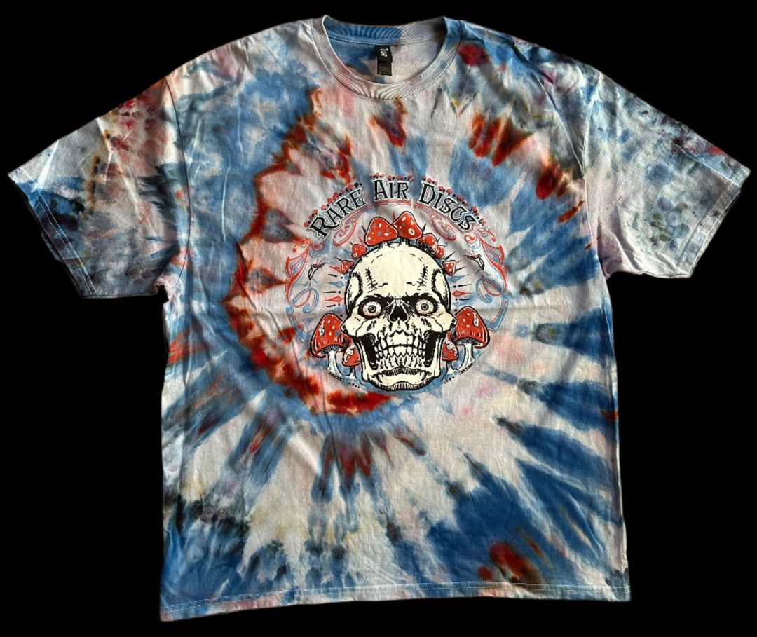 Crushin' Amanitas Tie-Dye Shirt - Produced by Thunder Shout Rare Air Discs