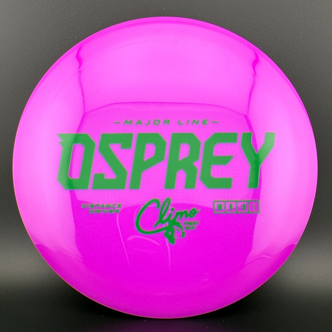 Major Line Osprey - First Run Climo Disc Golf