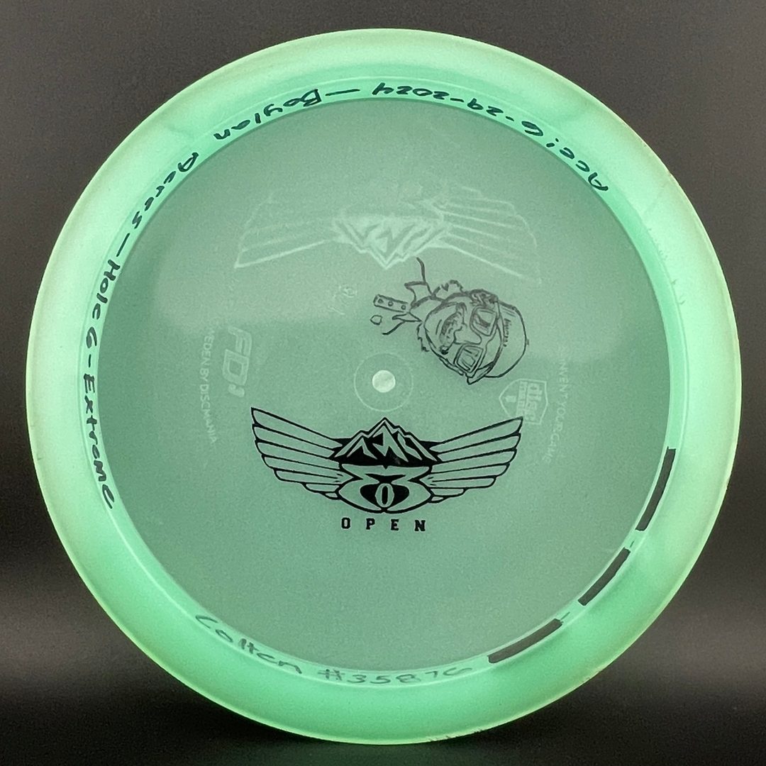 Color Glow C-Line FD3 - 303 Open - ACE Disc *Colten Stash Used* Discmania