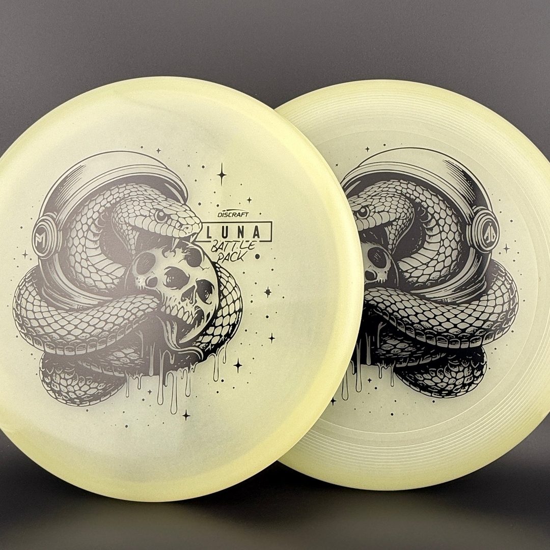 Luna Battle Pack - Mega Glo Set 2 Discs - McBeth vs Barela Discraft