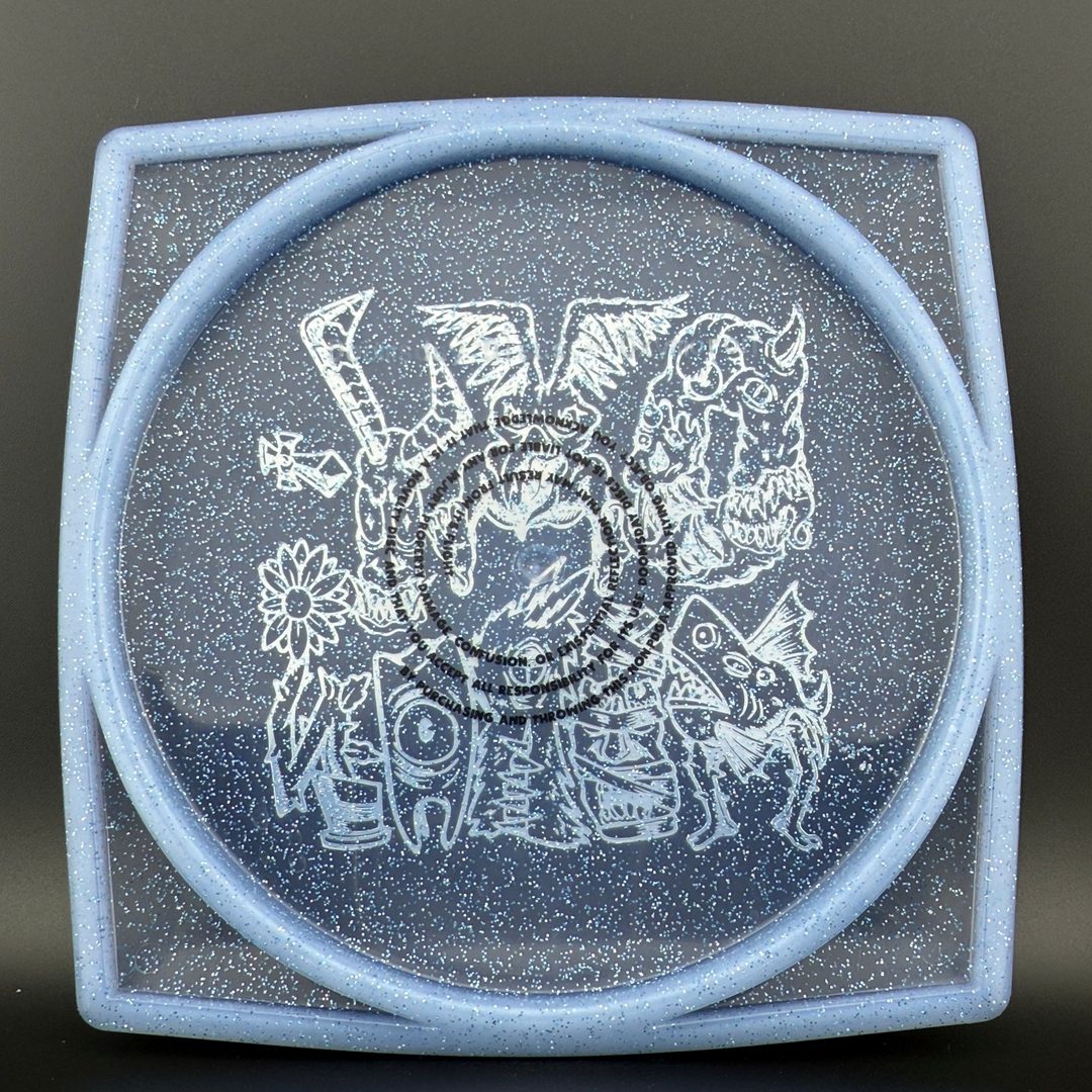 Clandestine Oxymoron - Square Novelty Disc Doomsday Discs