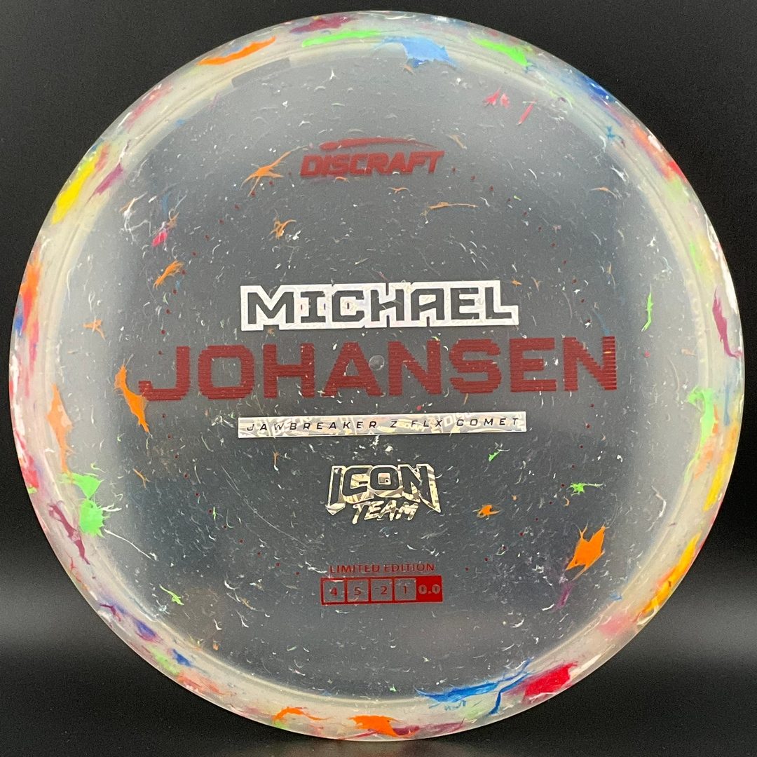 Jawbreaker Z FLX Comet - Michael Johansen Icon Team Discraft