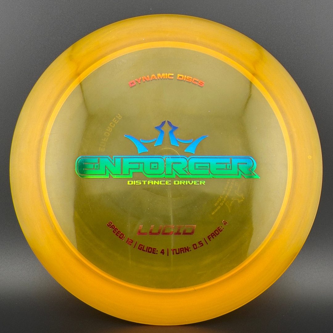 Lucid Enforcer - Older Run *Gibson Stash* Dynamic Discs