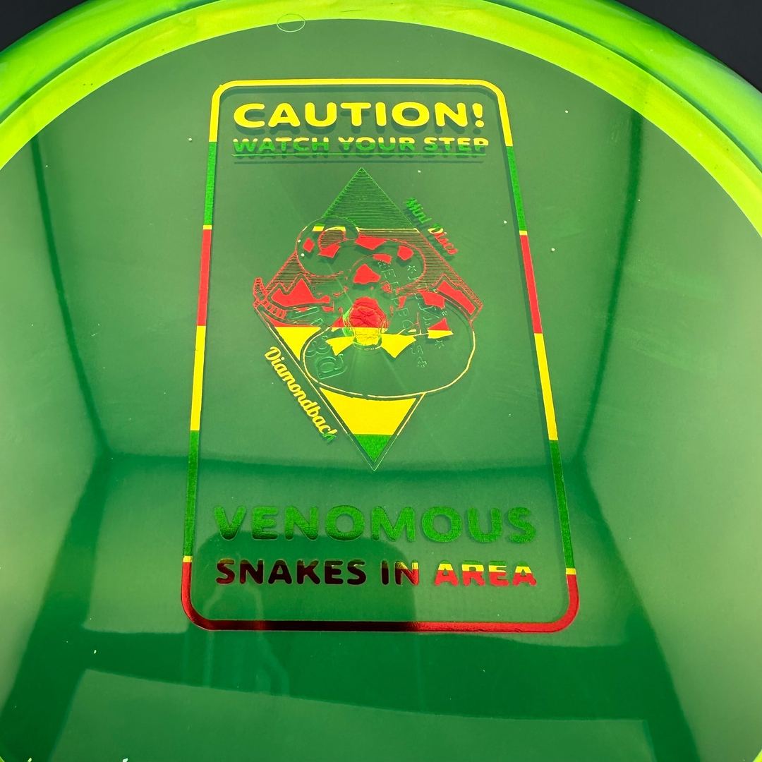 Eternal Diamondback - CAUTION Stamp MINT Discs