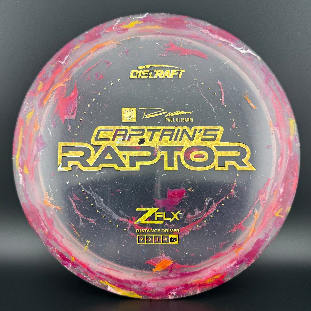 Jawbreaker Z FLX Captain's Raptor - Misprint - Paul Ulibarri Discraft