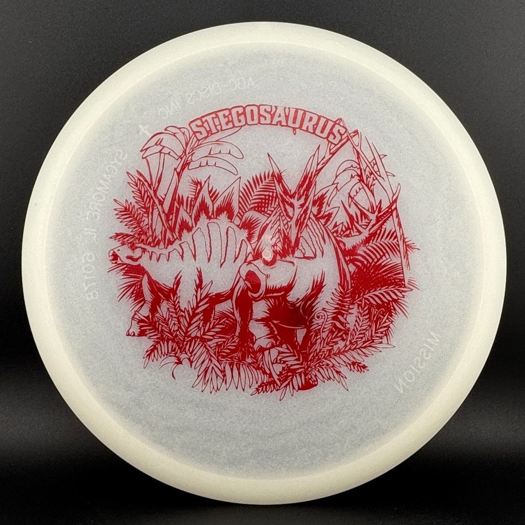 Glow Egg Shell Stegosaurus - Special Edition Dino Discs
