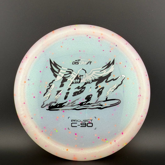 Colorshift Confetti C-90 Heat - USDGC Prototype 90% Diameter