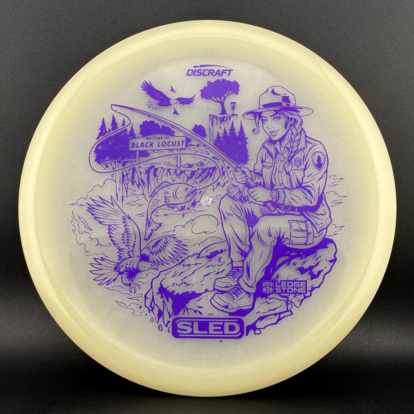 Mega Glo Sled - Worlds Detroit 26 - Locust Edition
