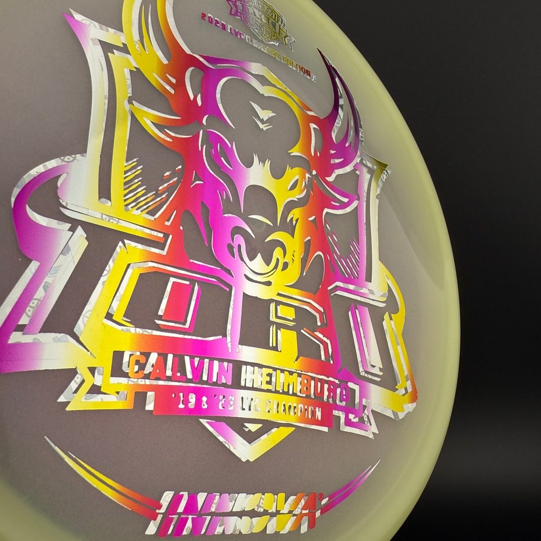 Proto Glow Pearl Champion Toro - Double Stamp - LVC 2025 Calvin Heimburg Innova