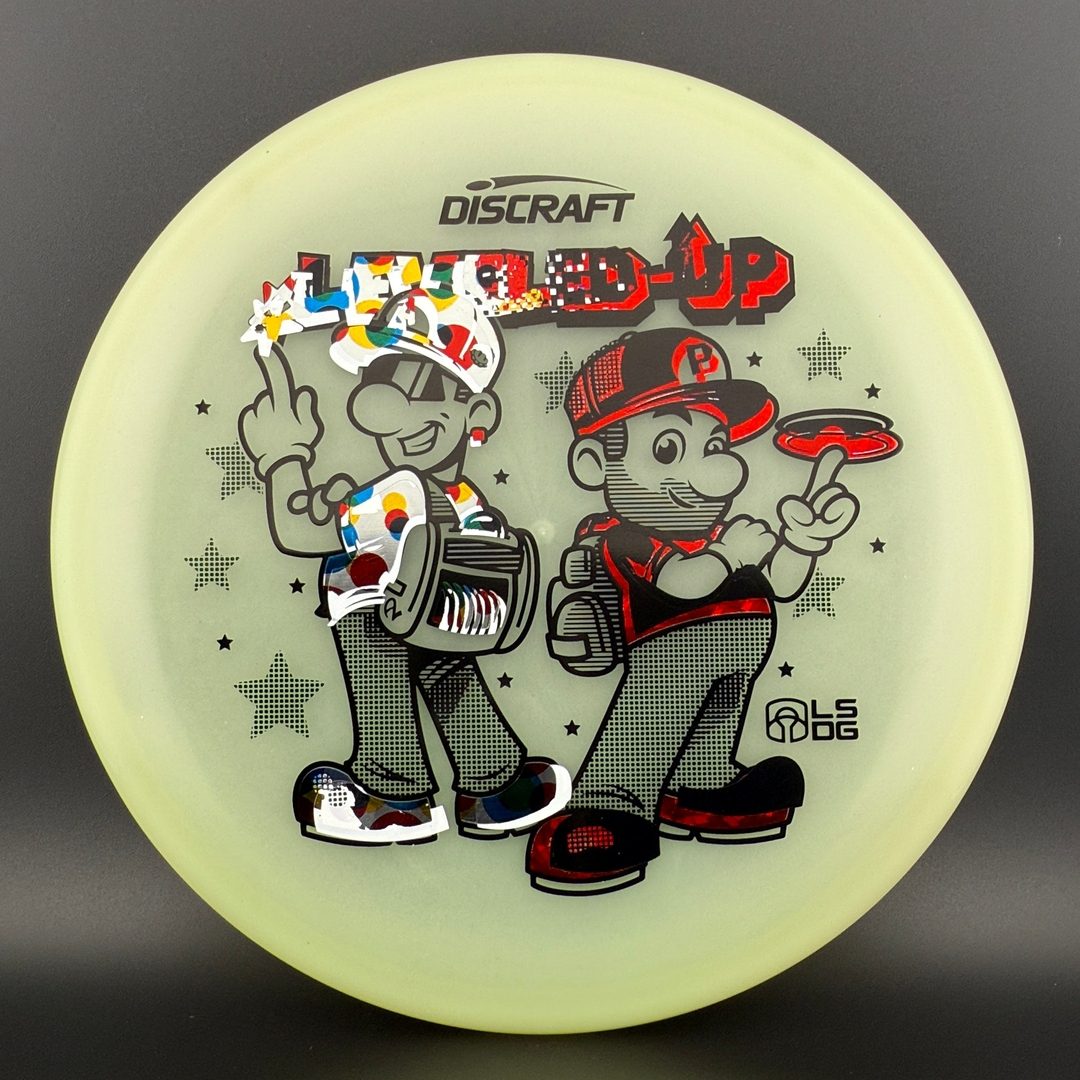 Mega Glo Luna - Leveled-Up Misprints - McBeth & Barela Discraft