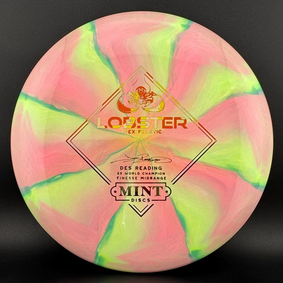Apex Swirl Lobster - 4th Run - Des Reading Edition MINT Discs