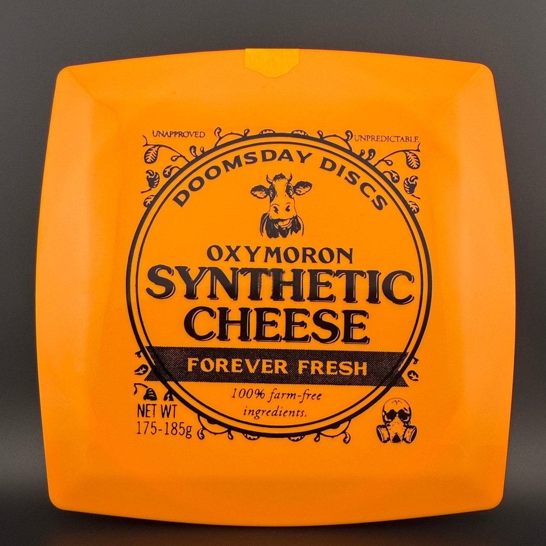 Survival Oxymoron - Synthetic Cheese *Square Novelty Disc Doomsday Discs