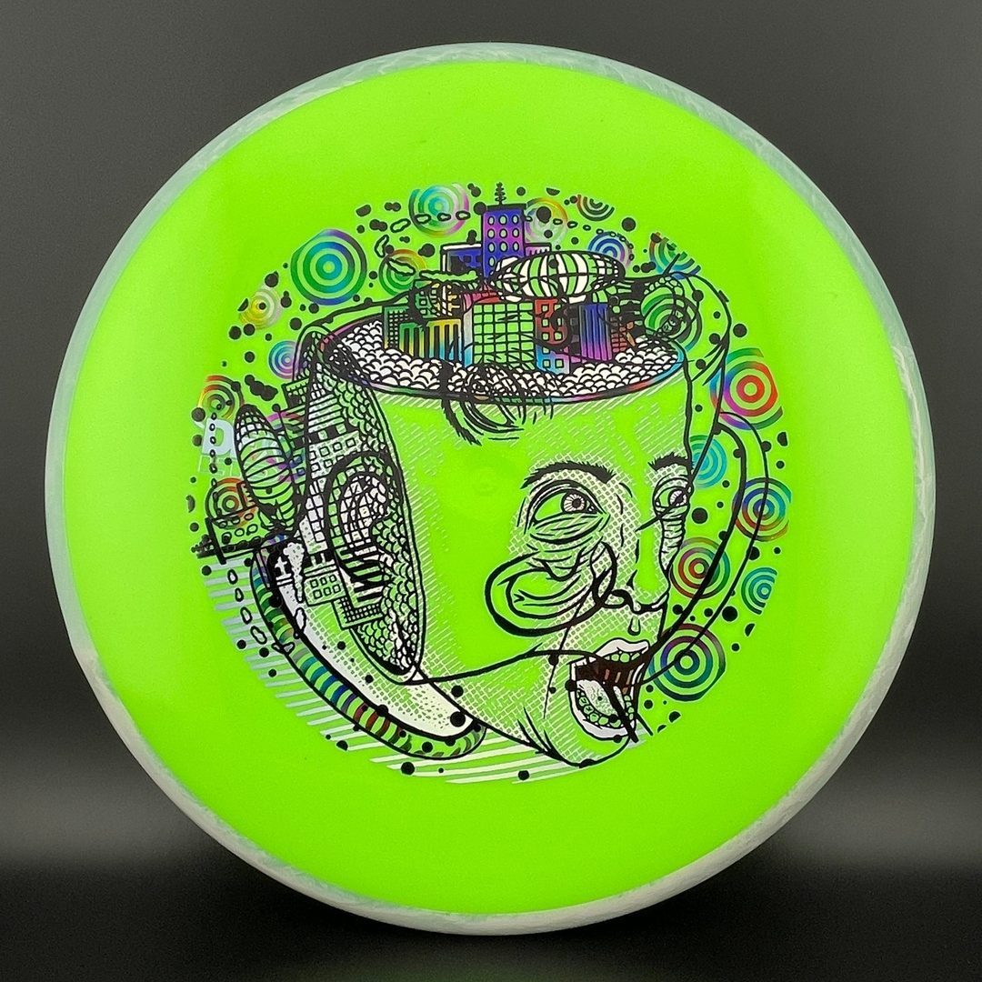 Neutron Hex - "Mentalopolis" Double Stamp DFX LTD Axiom